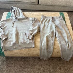 Women’s Aritzia Tie-Dye Hoodie and Joggers Set
